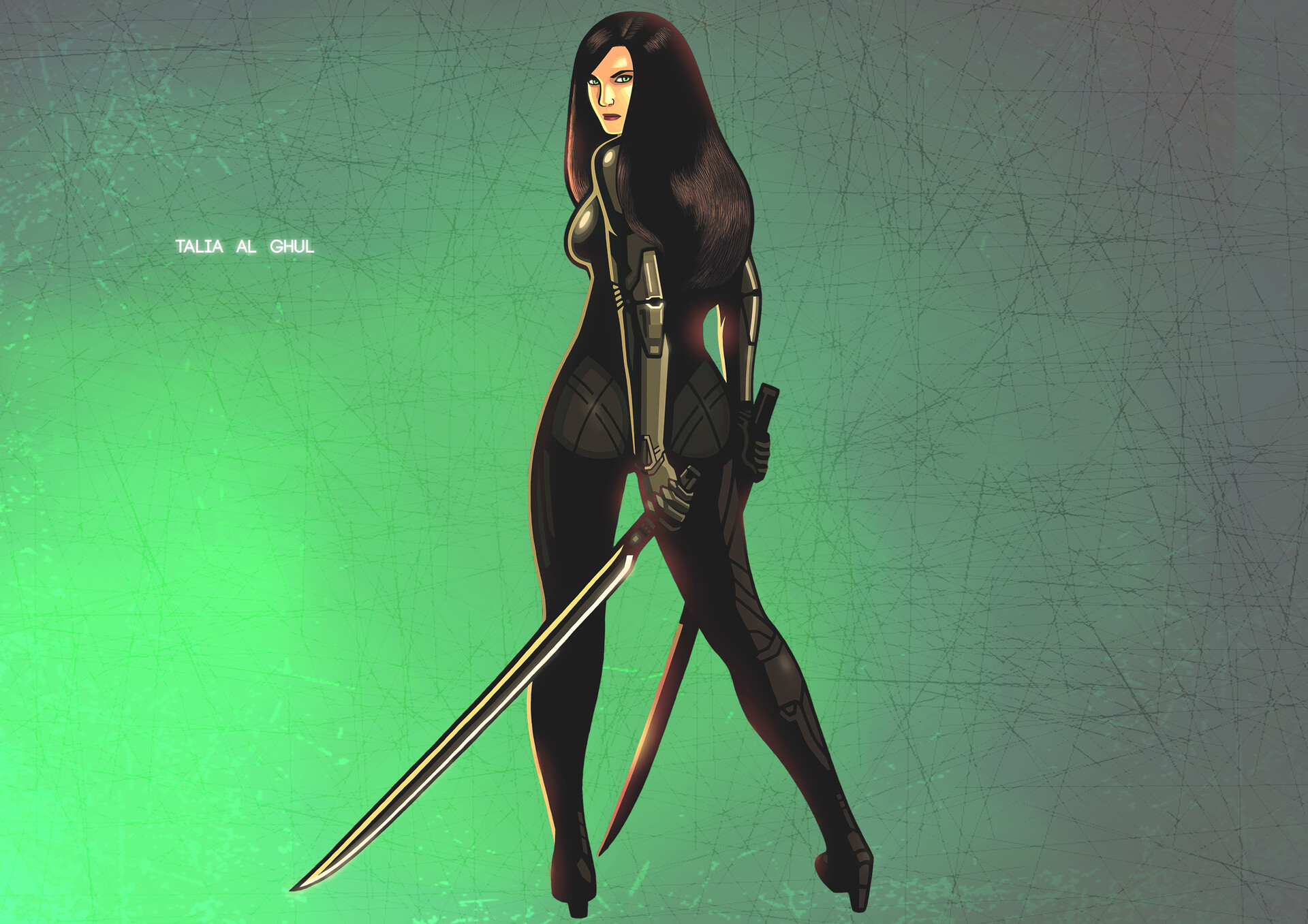 Detail Talia Al Ghul Nomer 22