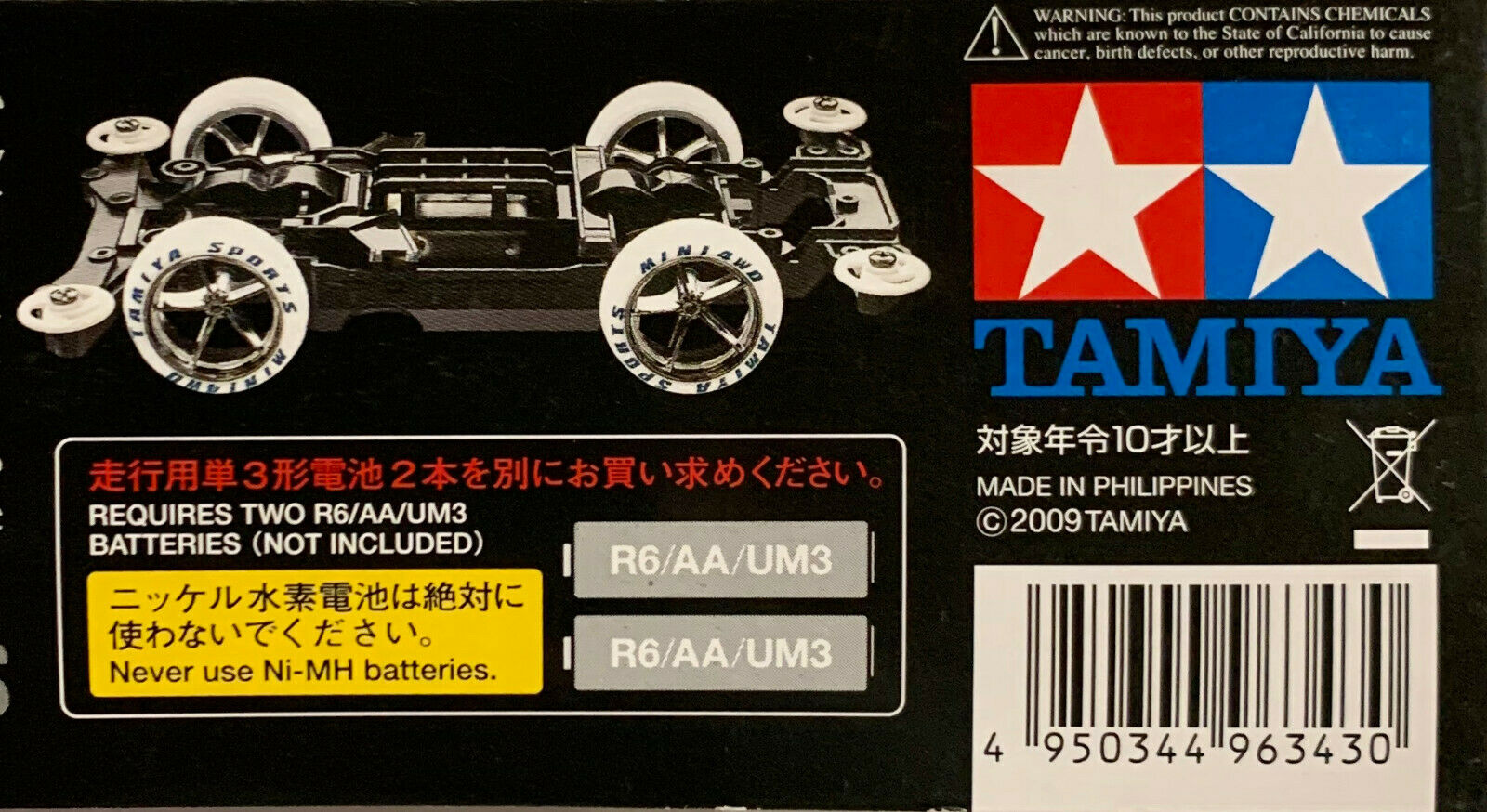 Detail Tamiya Mini 4wd Logo Nomer 45