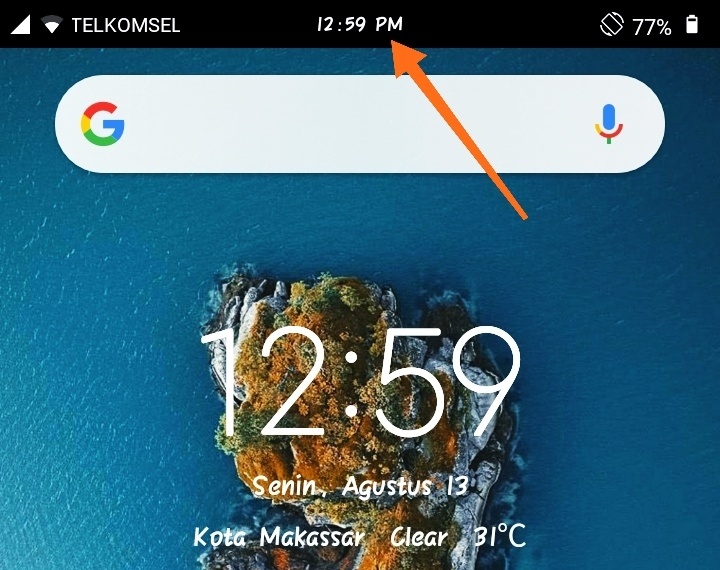 Detail Tampilan Jam Di Layar Kunci Nomer 48