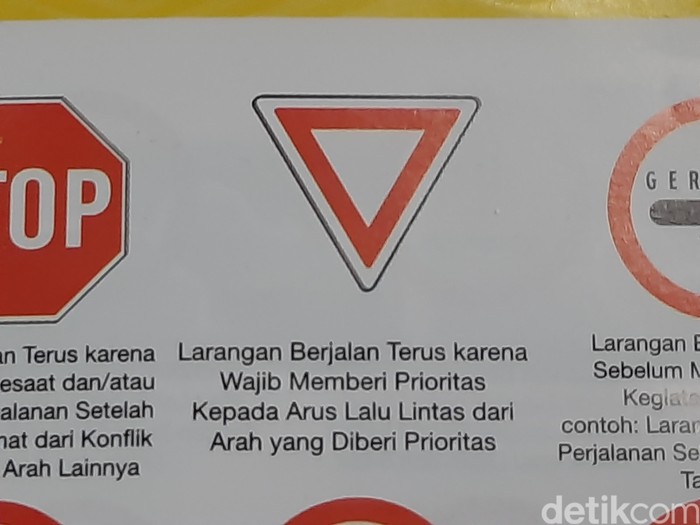 Detail Tanda Tanda Larangan Lalu Lintas Nomer 35