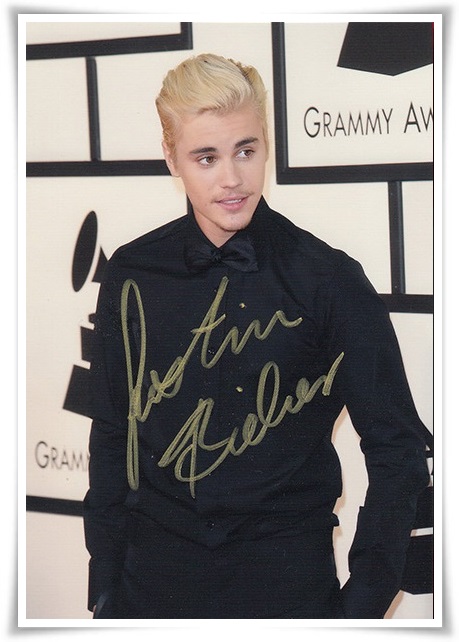 Detail Tanda Tangan Justin Bieber Nomer 2