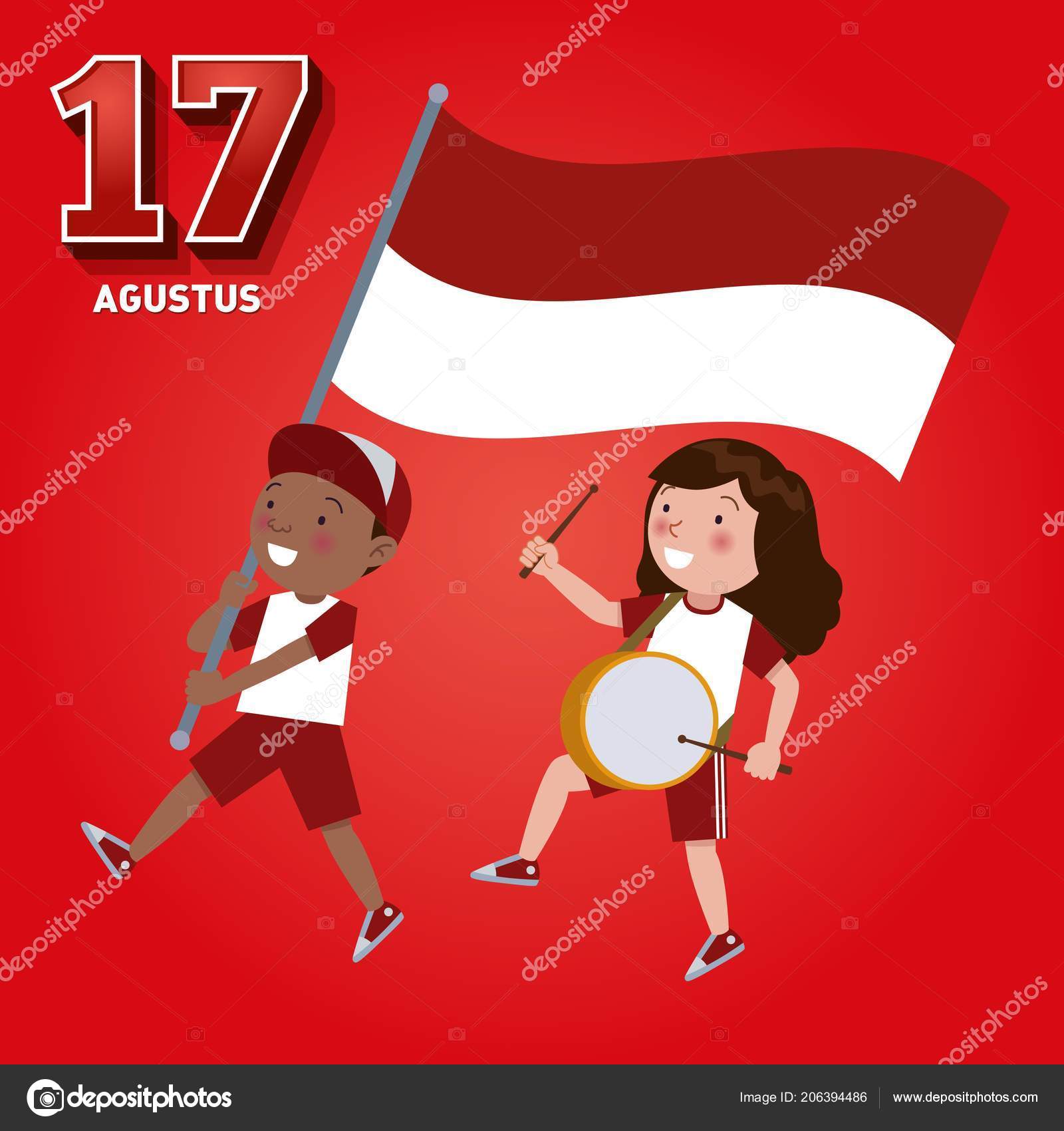 Detail Tangan Memegang Bendera Indonesia Nomer 32