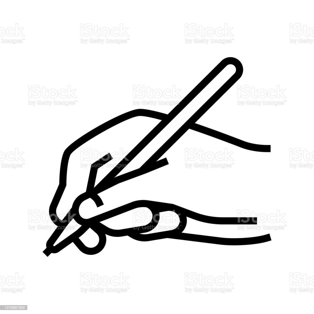 Tangan Menulis Vector - KibrisPDR