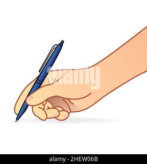 Detail Tangan Menulis Vector Nomer 17