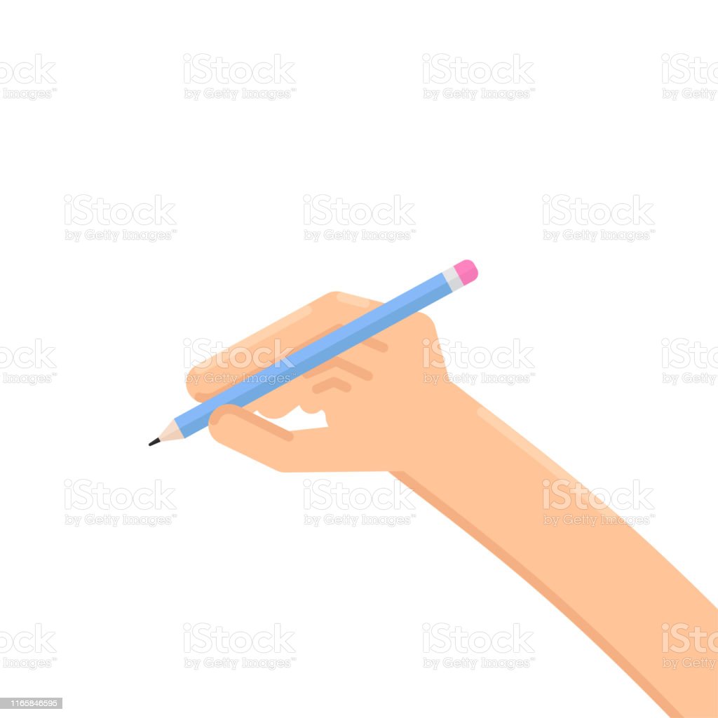 Detail Tangan Menulis Vector Nomer 21