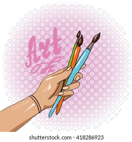 Detail Tangan Menulis Vector Nomer 28