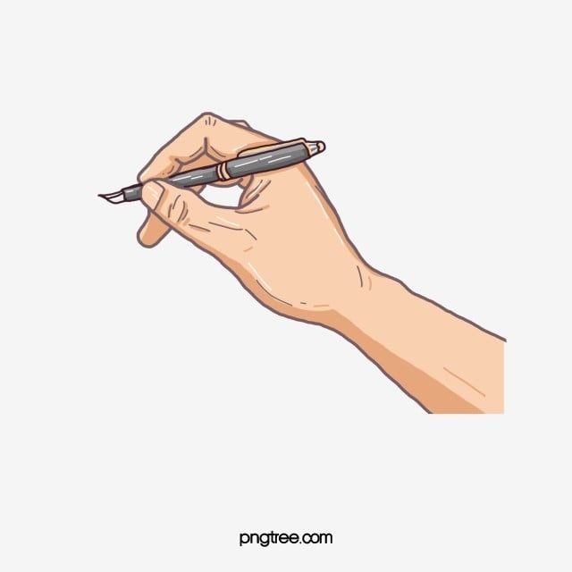 Detail Tangan Menulis Vector Nomer 5