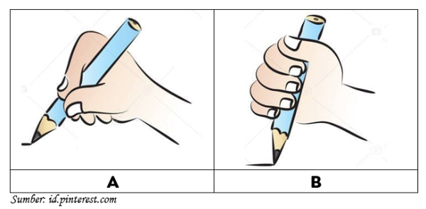 Detail Tangan Pegang Pensil Nomer 29