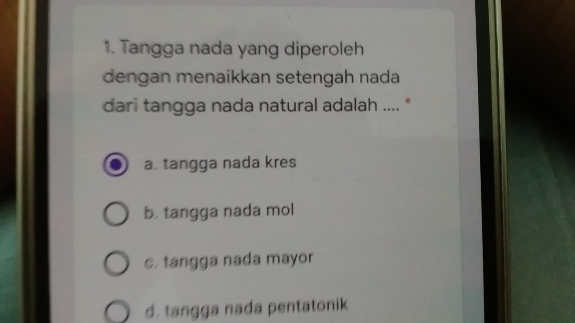 Detail Tangga Nada Natural Yaitu Nomer 40