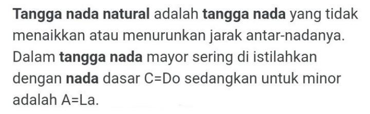 Detail Tangga Nada Natural Yaitu Nomer 48