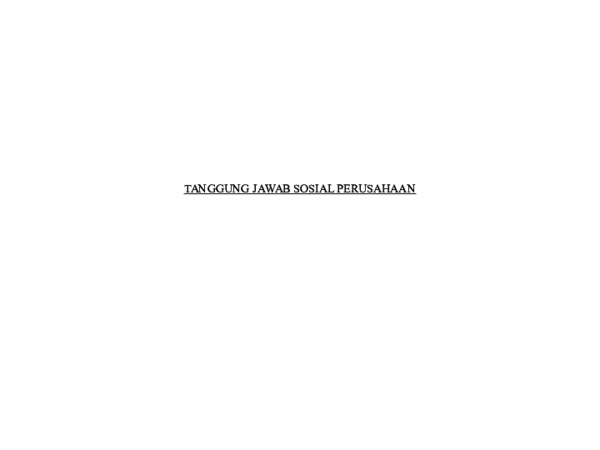 Detail Tanggung Jawab Sosial Perusahaan Ppt Nomer 54