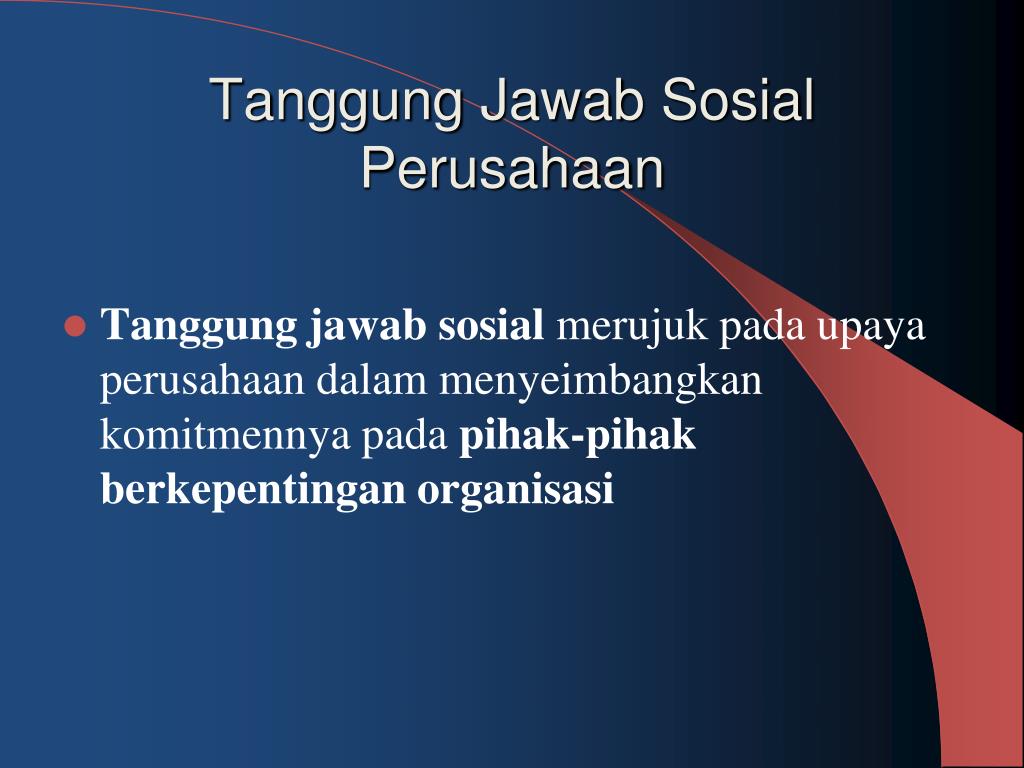 Detail Tanggung Jawab Sosial Perusahaan Ppt Nomer 8