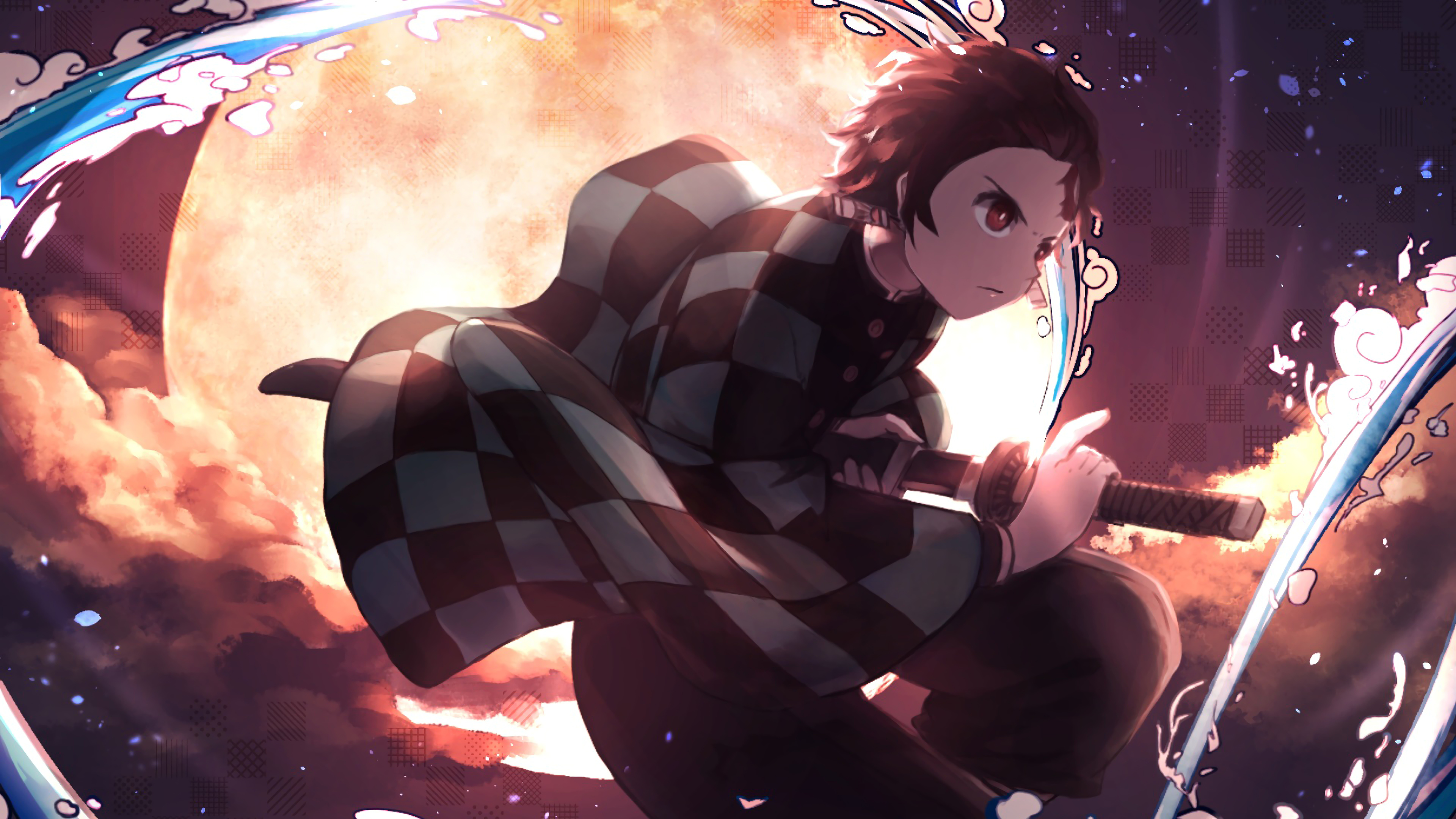 Detail Tanjiro Kimetsu No Yaiba Wallpaper Nomer 10