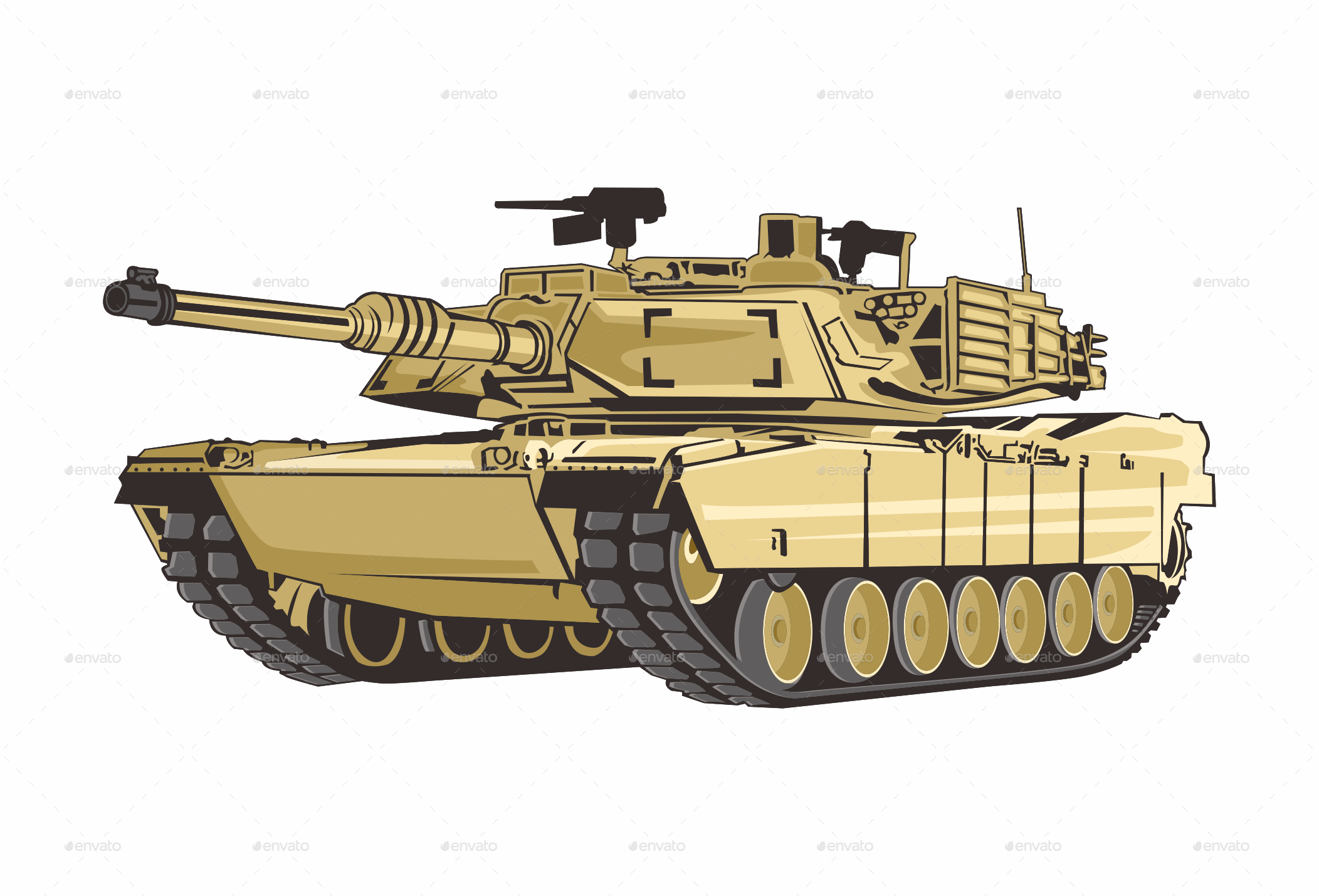 Detail Tank Vector Png Nomer 17