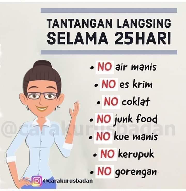 Detail Tantangan Diet 7 Hari Nomer 2