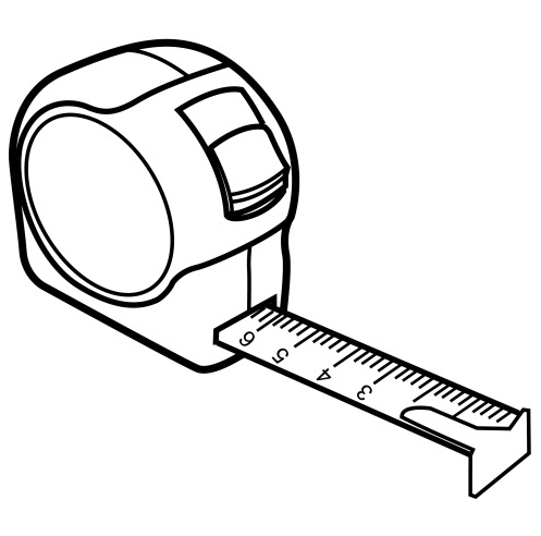 Detail Tape Measure Clipart Nomer 36