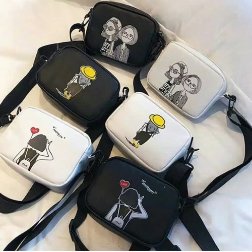 Detail Tas Kartun Hitam Putih Nomer 51