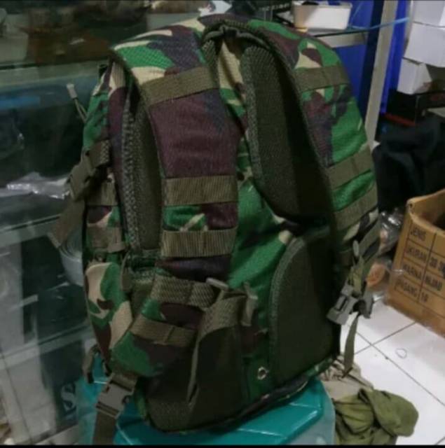 Detail Tas Loreng Tni Nomer 22