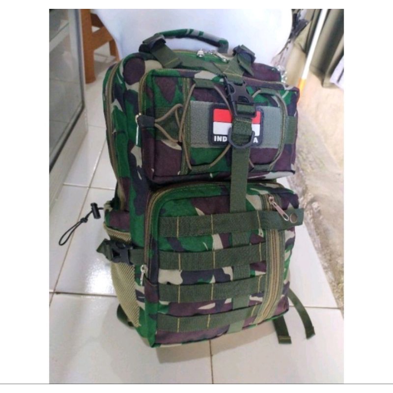 Detail Tas Loreng Tni Nomer 40