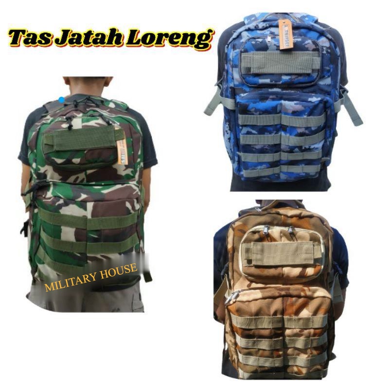 Detail Tas Loreng Tni Nomer 51