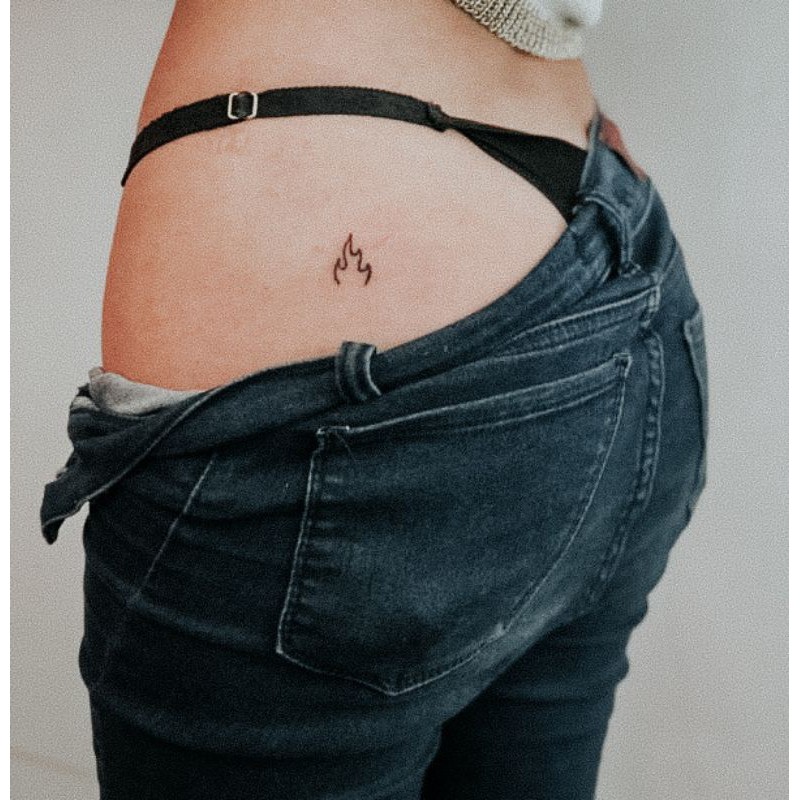 Detail Tato Aesthetic Api Nomer 23