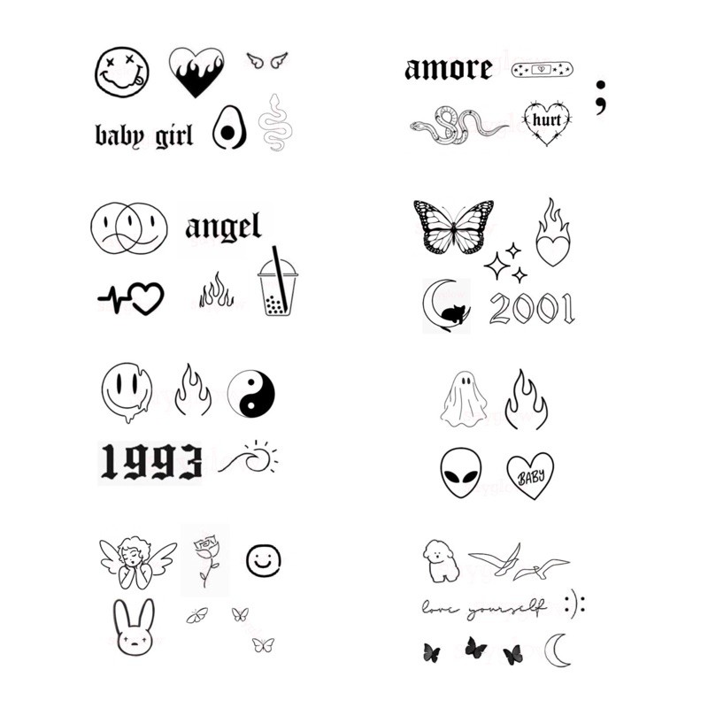 Detail Tato Aesthetic Api Nomer 24
