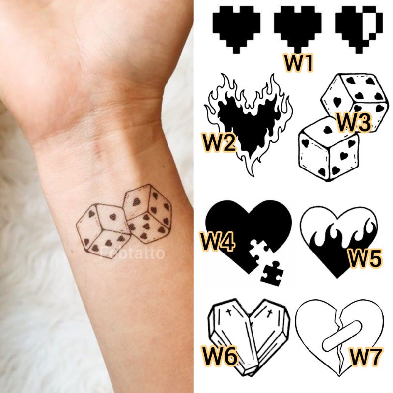 Detail Tato Aesthetic Api Nomer 7