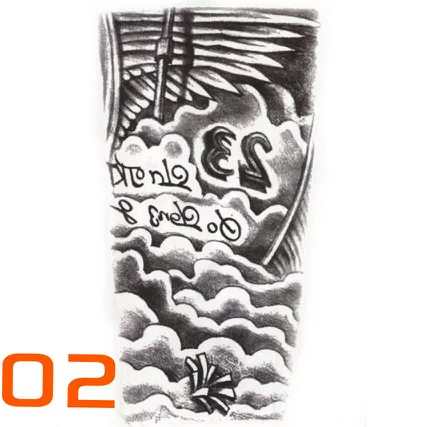 Detail Tato Awan Nomer 9