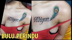 Detail Tato Bulu Burung Merak Nomer 35