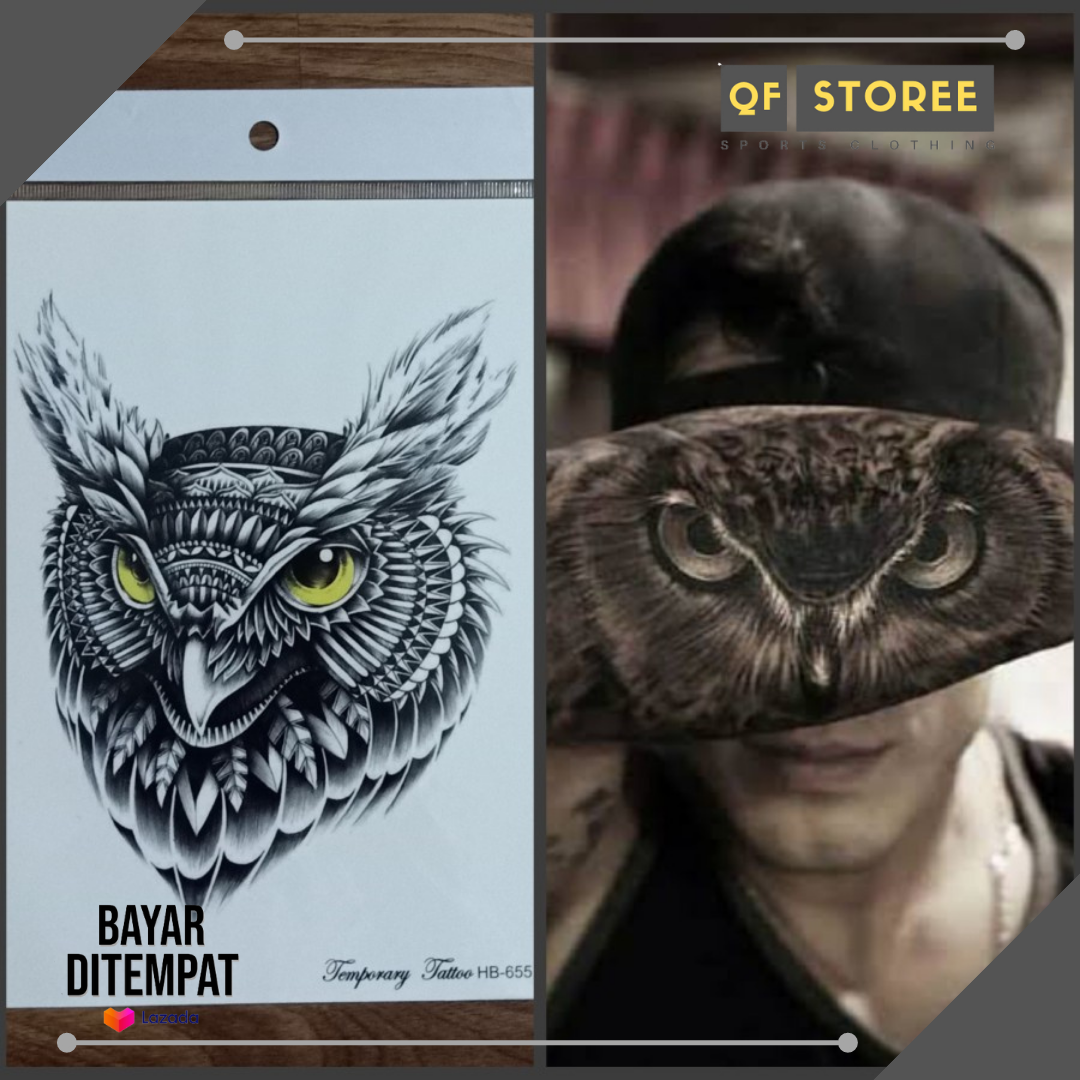 Detail Tato Burung Hantu Di Tangan Nomer 11