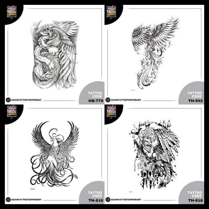 Detail Tato Burung Phoenix Di Lengan Nomer 34