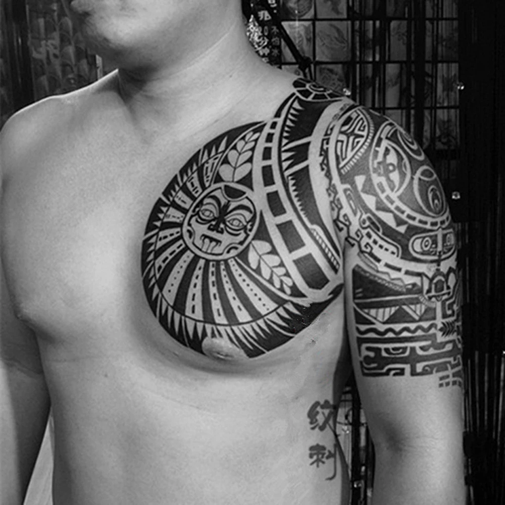 Detail Tato Di Dada Keren Nomer 22