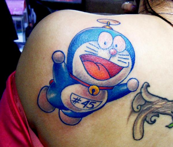 Detail Tato Doraemon Nomer 10