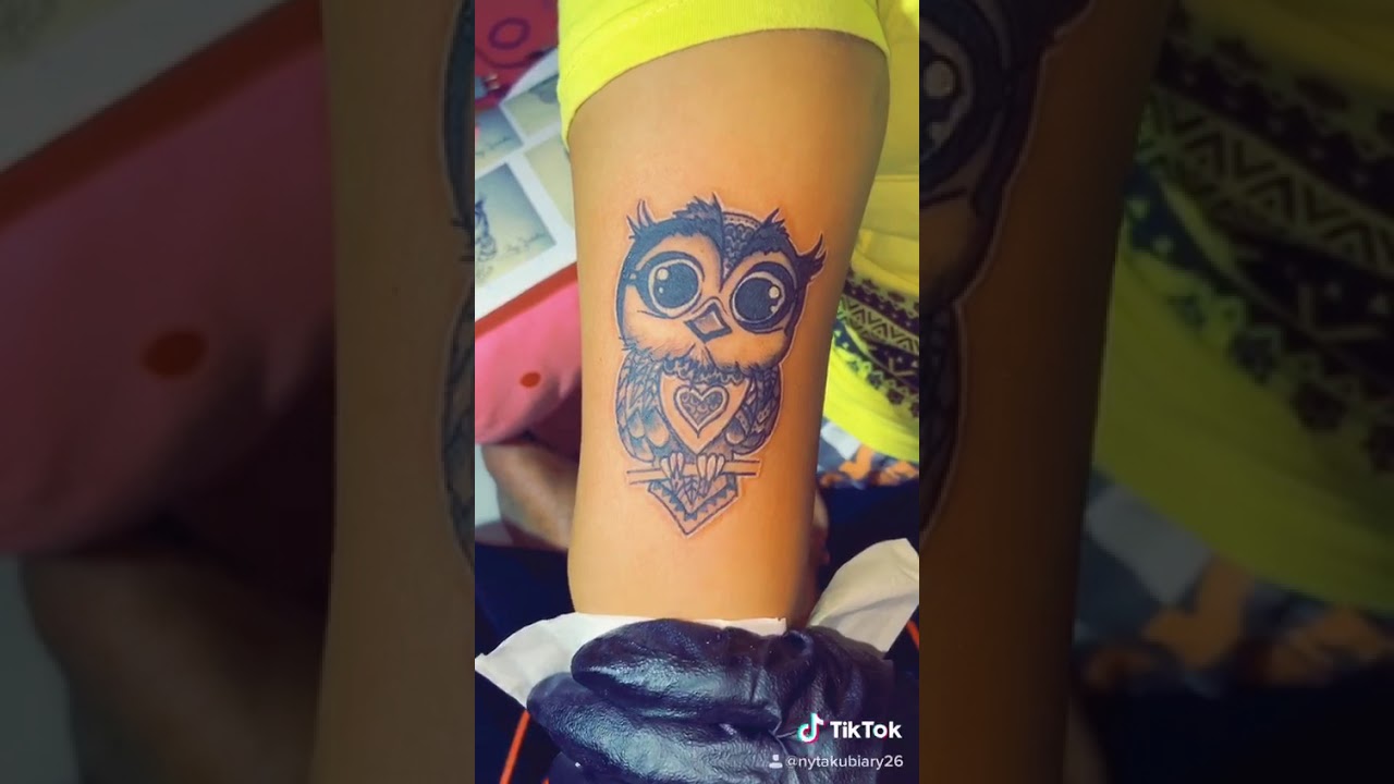 Detail Tato Gambar Burung Hantu Nomer 40