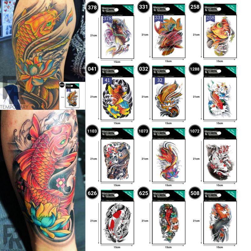 Detail Tato Gambar Ikan Koi Nomer 46