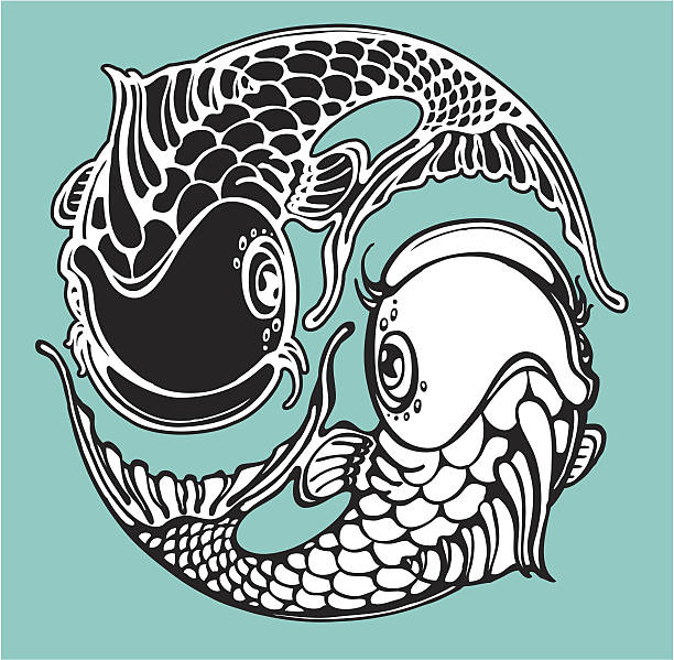 Detail Tato Ikan Koi Yin Yang Nomer 10