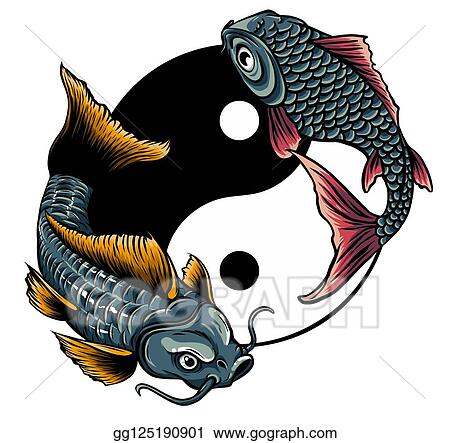 Detail Tato Ikan Koi Yin Yang Nomer 21