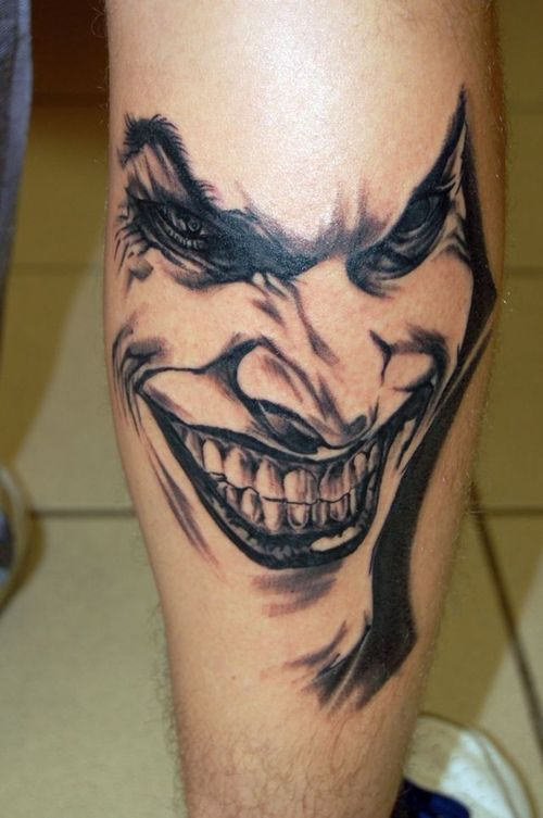 Detail Tato Joker Di Lengan Nomer 12