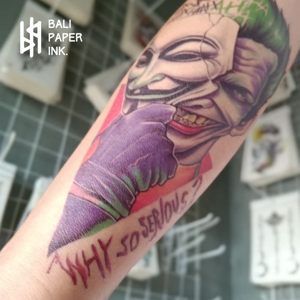 Detail Tato Joker Di Lengan Nomer 14