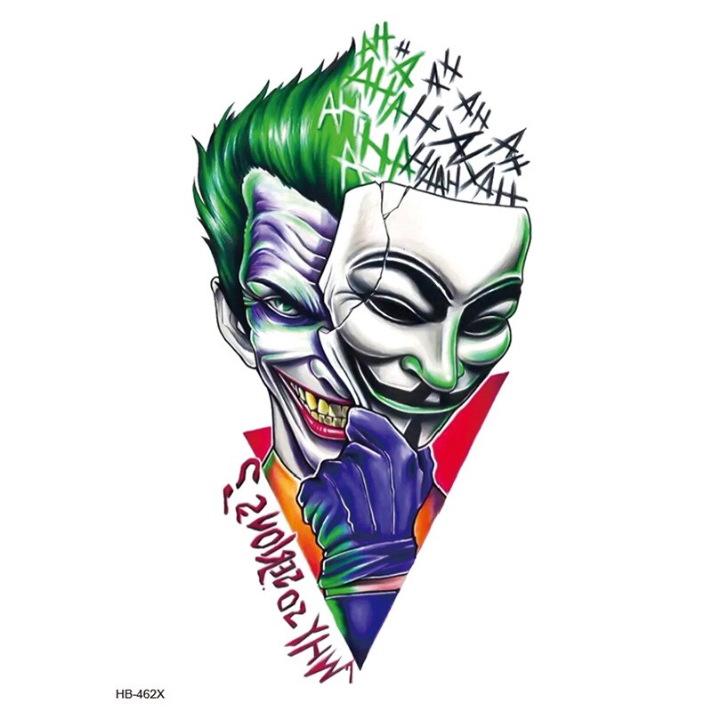 Detail Tato Joker Di Lengan Nomer 17