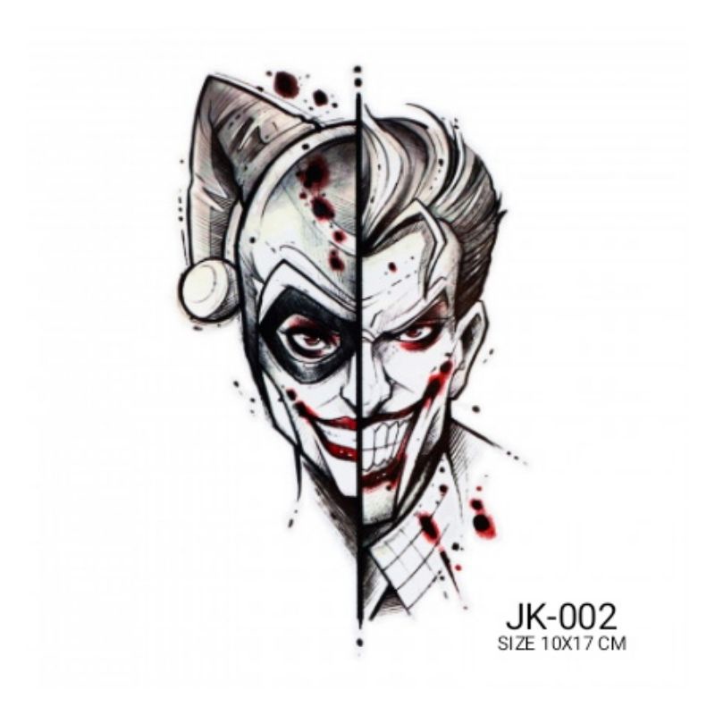 Detail Tato Joker Di Lengan Nomer 25