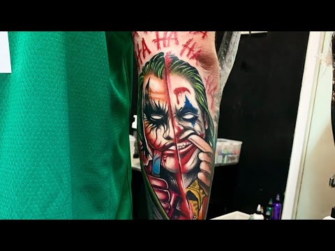 Detail Tato Joker Di Lengan Nomer 8