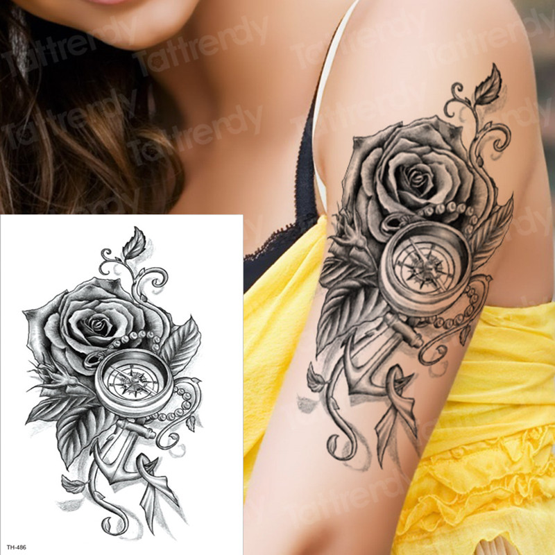 Detail Tato Kompas Di Lengan Nomer 20