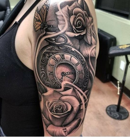 Detail Tato Kompas Di Lengan Nomer 29
