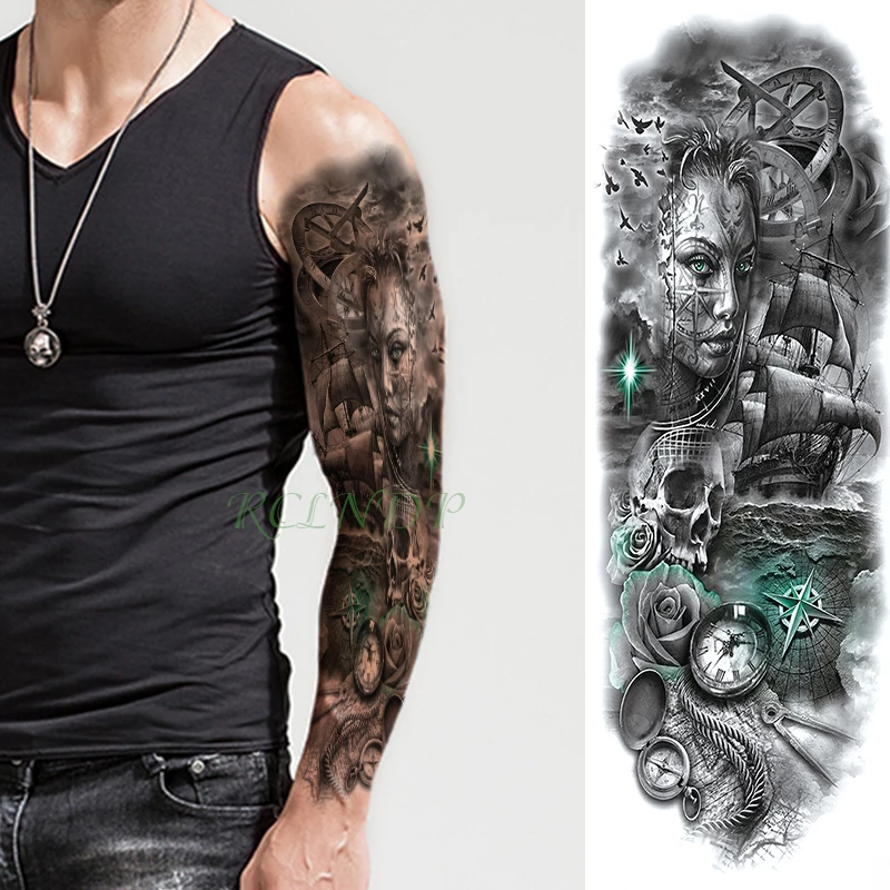 Detail Tato Kompas Di Lengan Nomer 36