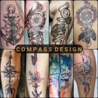 Detail Tato Kompas Di Lengan Nomer 55