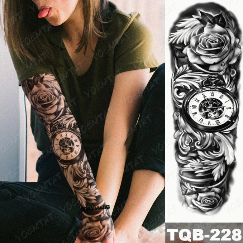 Detail Tato Kompas Di Lengan Nomer 7