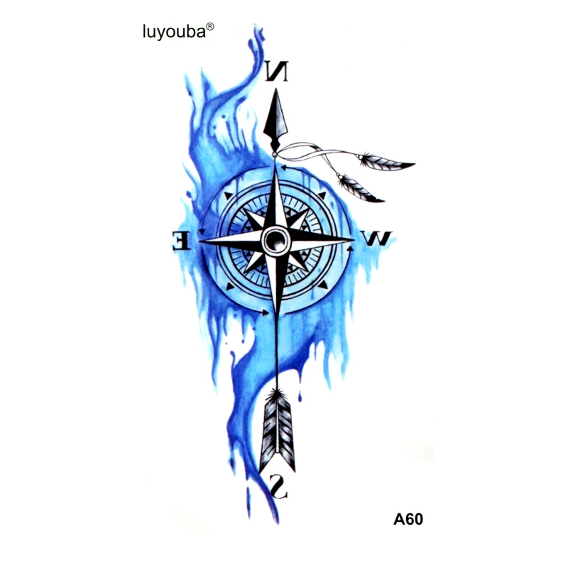 Detail Tato Kompas Di Lengan Nomer 9
