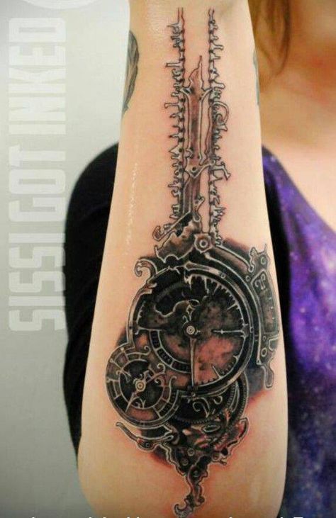 Detail Tato Kompas Di Lengan Nomer 10