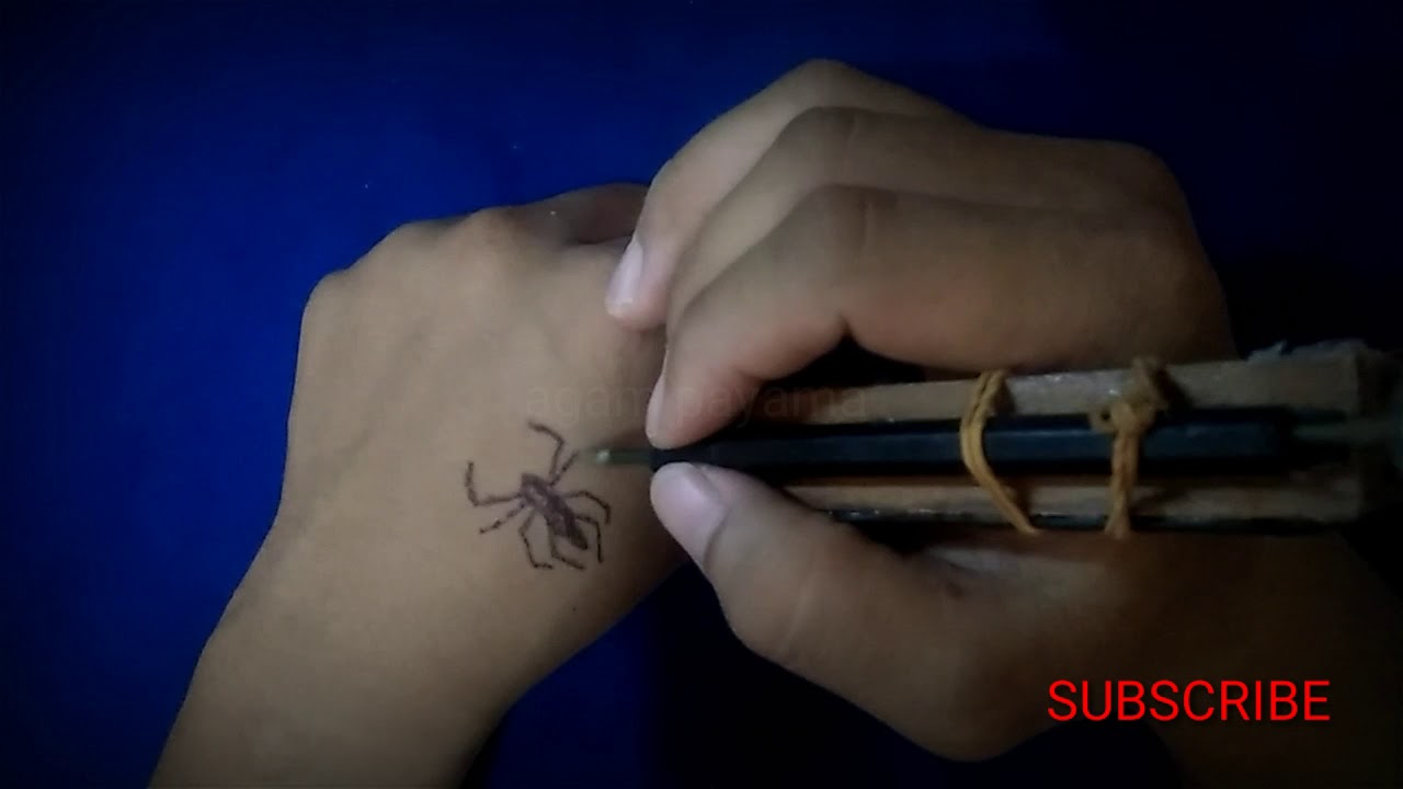 Detail Tato Laba Laba Di Tangan Nomer 2